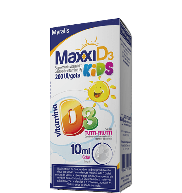 Maxxi D3 Kids Gotas 10Ml