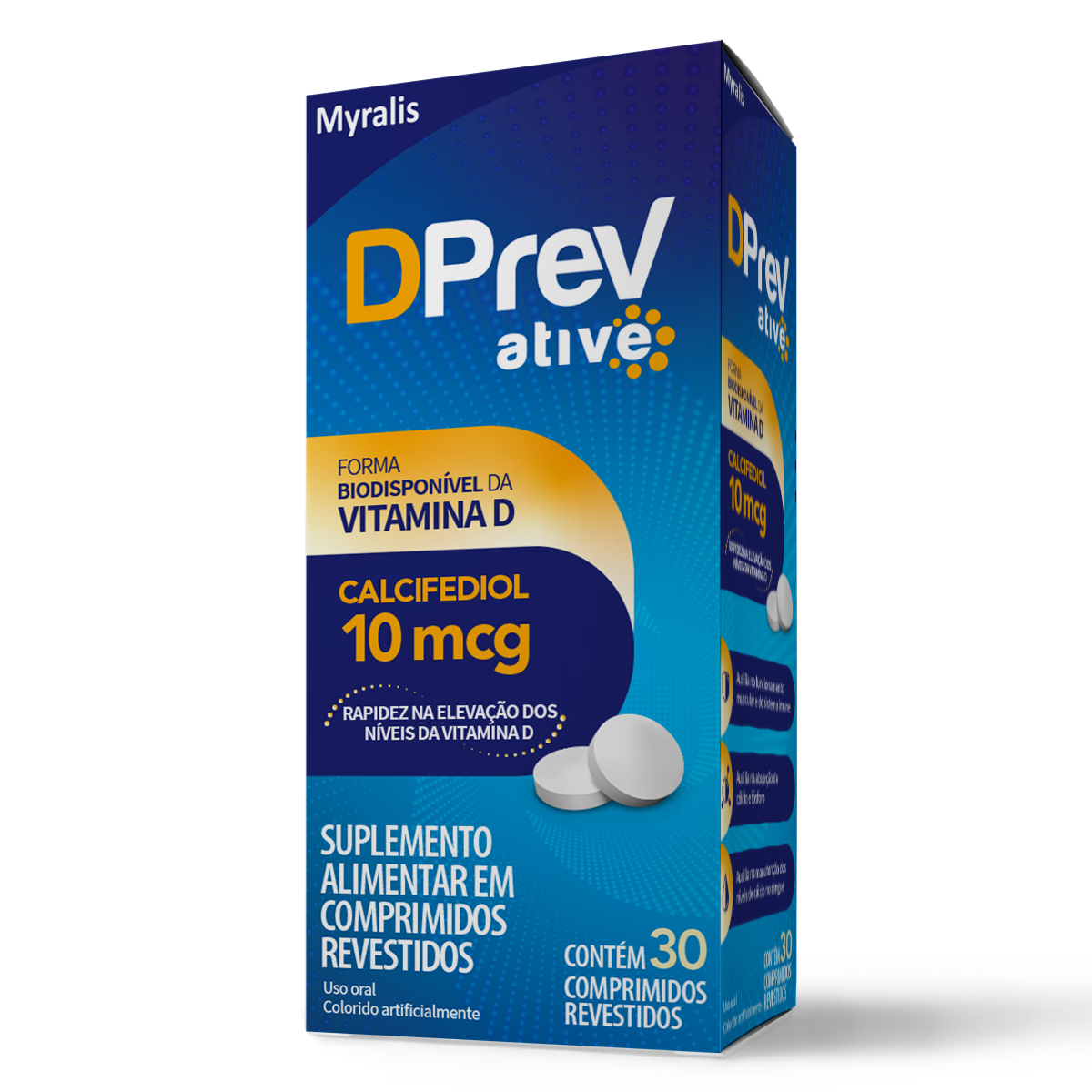 DPrev Ative 10 mcg c/ 30 Cpr